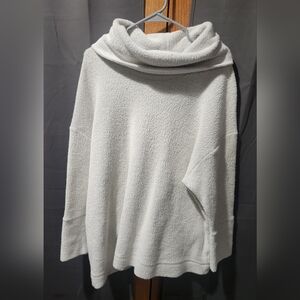 Ava & Viv Cozy White Cowl Neck Sweater